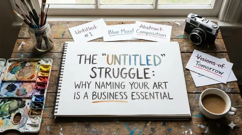 The "Untitled" Struggle: Why Naming Your Art is a Business Essential