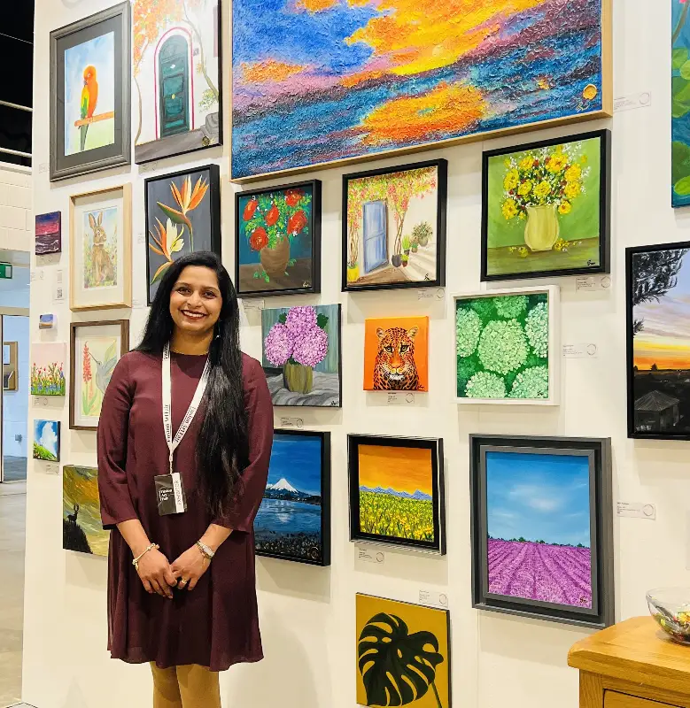Layered Light and Textured Form: The Art of Shree Nallapeta