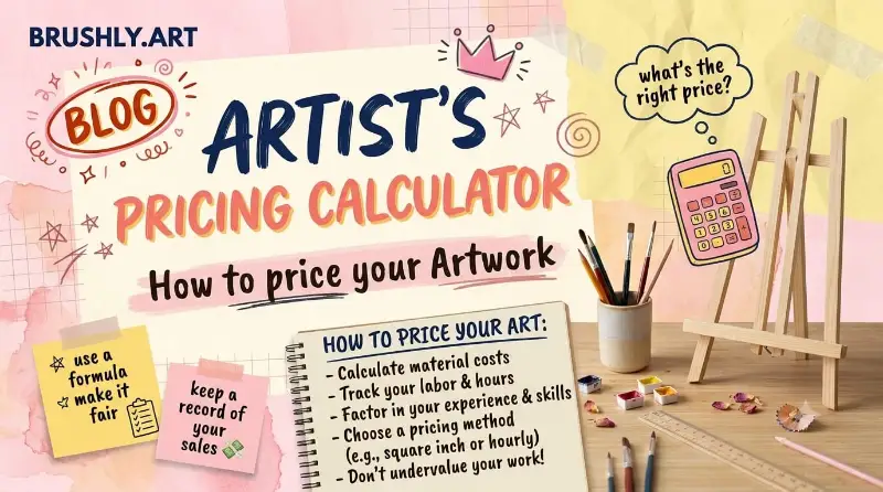 Art Pricing Calculator: How to Price Your Artwork
