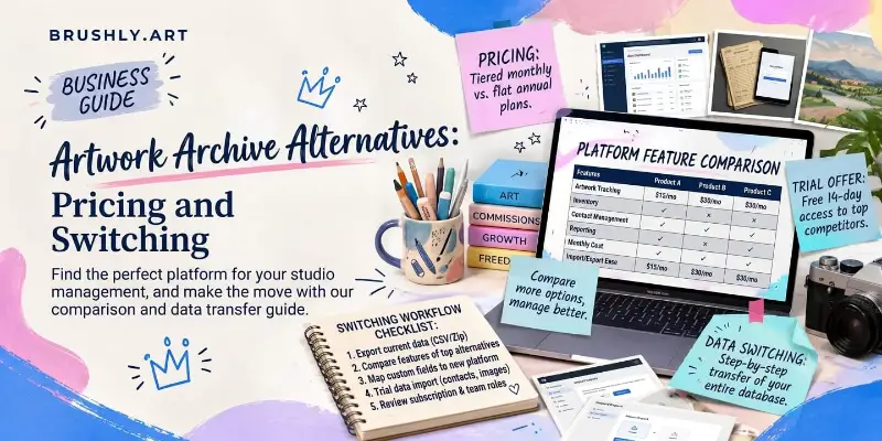 Artwork Archive Alternative: Pricing and Switching
