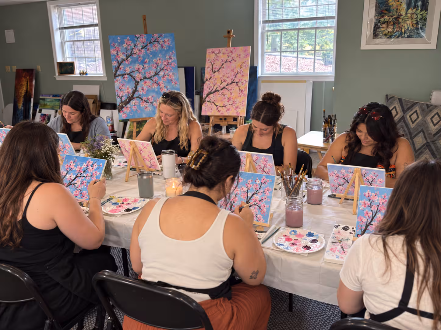 Cherry Blossom Paint Workshop
